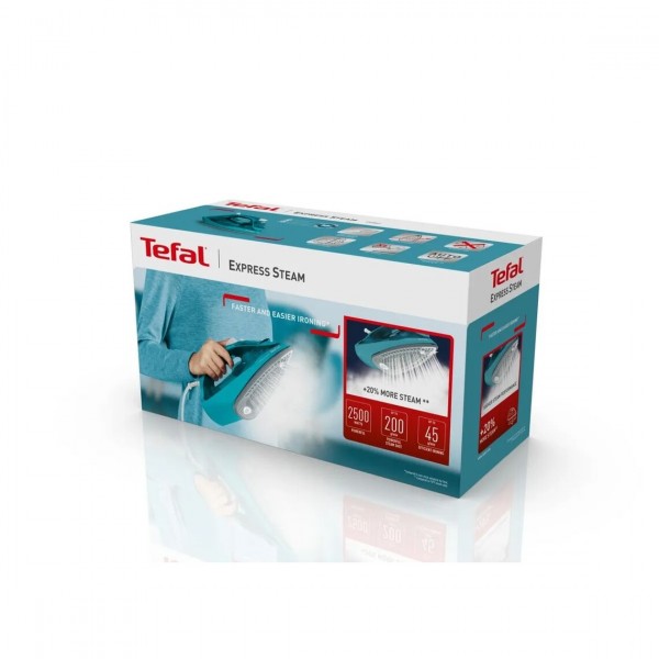 Утюг Tefal FV2867E0 2500 Вт бирюзовый