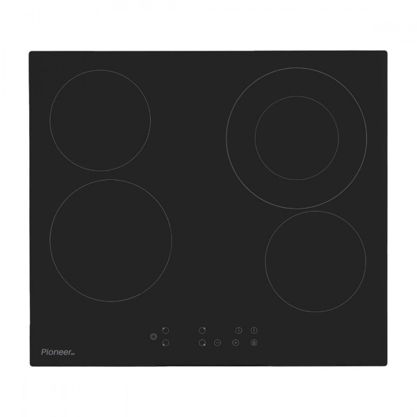 Варочная поверхность электрическая Pioneer EHB60403C-BL стеклокерамика, черный