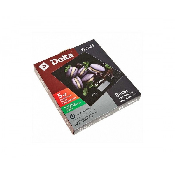 Весы кухонные DELTA КСЕ-65 Ягодные макарони 5 кг