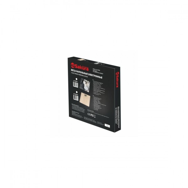 Весы напольные электронные Sakura SA-5065WD Дерево