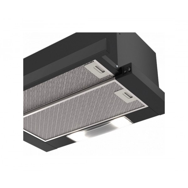 Вытяжка встраиваемая ELIKOR Интегра GLASS 60П-650-В2Л черный/стекло черное